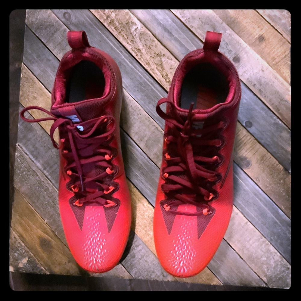 Nike Red Soccer Shoes